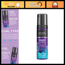 Frizz Control Styling Foam for Curls  Waves, Anti-Frizz Hair Product, 5 Oz
