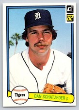 1982 Donruss - Dan Schatzeder #385