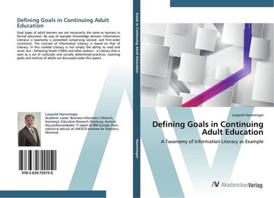 Defining Goals in Continuing Adult Education Leopold Hamminger