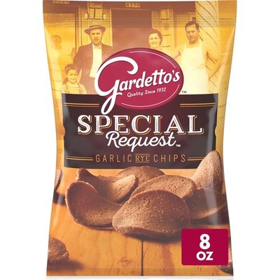 Gardetto's Special Request Garlic Rye Chips, Snack Bag, 8 8 Ounce (Pack of 1) 
