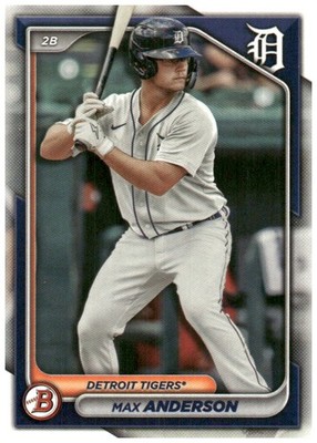 2024 Bowman #BP-128 Max Anderson Prospects