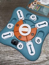 DOG OR CAT PUZZLE TOY- FOR SLOW FEEDING - STIMULATE PET IQ BPA - FREE NEW