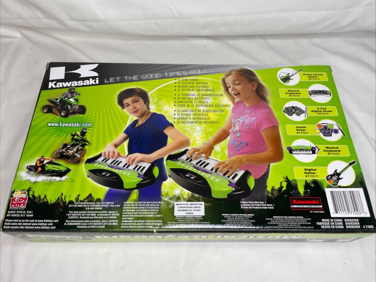 Vintage Kawasaki Kids Electric Musical Keyboard 25 Keys Kidz