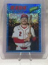 2026 Topps Heritage Baseball Blue Sparkle Refractor #352 Gavin Lux