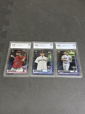 Lot of 3 BCCG 10 GemMint 2019 Topps Purple Foil, Yusei Kikuchi Rookie RC 2 Other