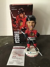 Marian Hossa Bobblehead – 2015 SGA Signed JSA Cert 