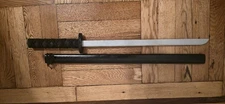 Decorative / Training Katana with Scabbard – Black