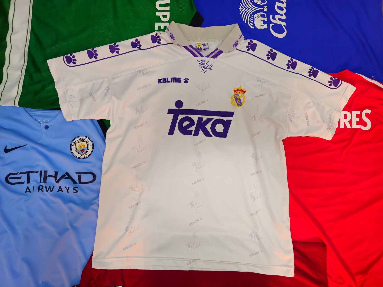 Real Madrid original retro jersey XL (L)