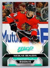 2020-21 Upper Deck MVP #222 Nicolas Beaudin SP RC (ref 214840)