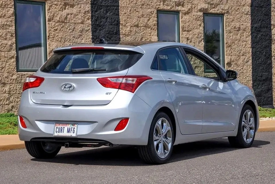 For Hyundai Elantra GT 13-17 Trailer Hitch Class 1 Square Exposed Trailer Hitch Foto 2 de 4