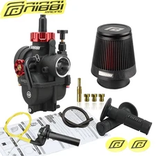 NIBBI 30mm Carburetor Air Filter Trottle Cable Kit For Kawasaki Bayou220 KLF220A