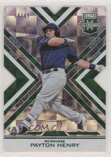2016 Panini Elite Extra Edition Status Emerald Die-Cut 34/49 Payton Henry nd3