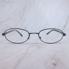 Christian Dior CD 3594 28P Gunmetal Oval Eyeglass Frames Austria 48-18-130 Mens