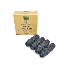 Vegan Biodegradable Bamboo Charcoal Dental Floss Refill Refill | Natural Candeli