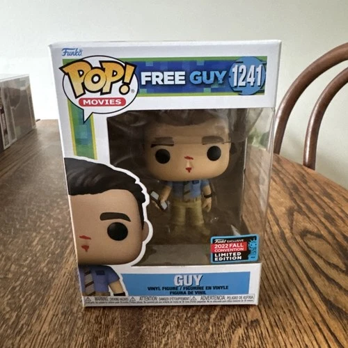 Funko Pop! Movies Free Guy 1241 Guy 2022 Fall Convention Limited Edition