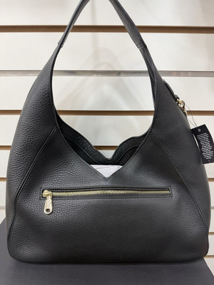 Radley London Black Hobo Bag Gold Hardware Zip Closure Shoulder Strap Women's