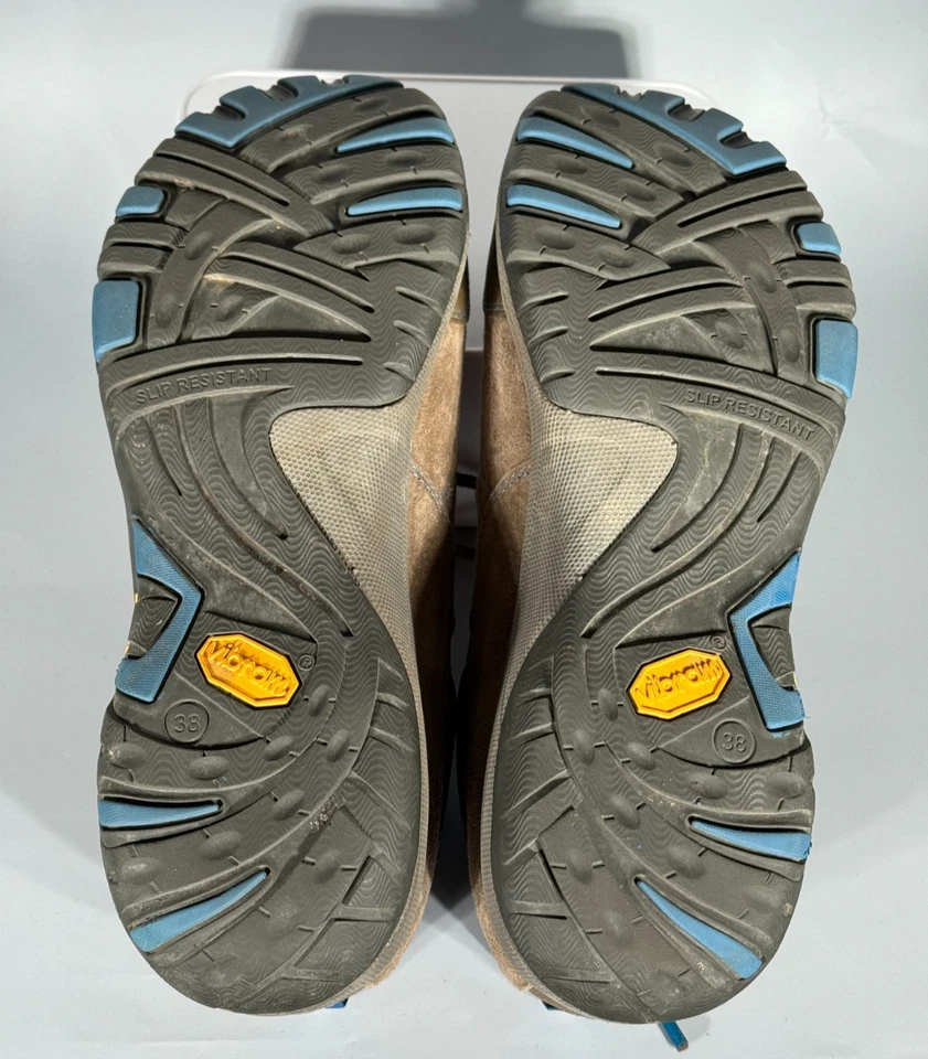 Dansko Paisley Mujer Impermeable Zapatilla Cuero Marrón Senderismo Zapato Talla 8 Foto 3 de 4