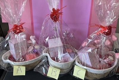 Luxury Valentine Gift Basket Yara Perfume Handmade Soap Candle Gift Set