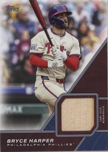 Bryce Harper 2026 Topps Series 1 Player Jersey number Variation 