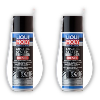 2x Additiv LIQUI MOLY 5168 Kraftstoff Diesel Pro-Line Ansaugsystemreiniger 400ml