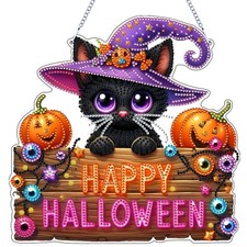 VODAPYC Halloween 9.8 inches x x 0.7 inches, Black Cat