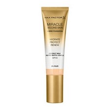 Max Factor Miracle Second Skin Hydrating Foundation Light-Medium 30ml