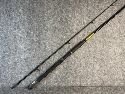Daiwa D Wave 8  Spinning Rod 2-Pc Fiberglass 15-25 lb Line 802MRS Big Fish