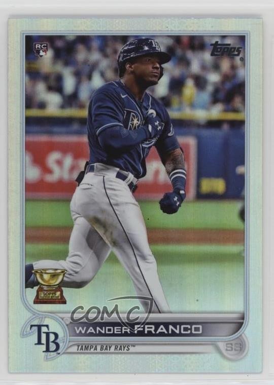 2022 Topps Series 1 Rainbow Foil Wander Franco #215 Rookie RC 1j90