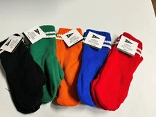 3 Pack Adult Mittens Assorted Colors One Size Thick