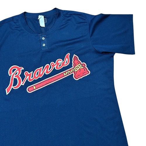 Mississippi Braves AA Game Practice Jersey Blank Atlanta Braves Sz XXL - Picture 4 of 14