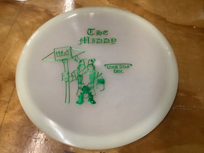 Lone Star disc Glow Middy 175 gram golf disc