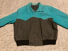 Vintage Westark Men's XXL Jacket Snap Western Bomber Made In USA Rodeo Bull