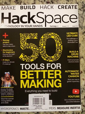 Hackspace issue 09 aug.2018..50 tools for better making