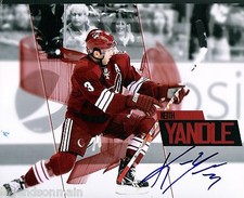 Keith Yandle Arizona Coyotes Signed Autographed 8x10 Photo With COA (PH2330)