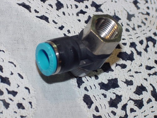 Festo QSTF-1/4-10-B T-Connector, Push-In Fitting, Mat-Nr. 153188, NEW! - 第 5/6 張圖片
