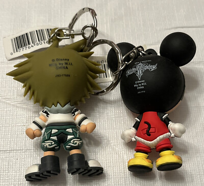 Kingdom Hearts Keychains Sora Mickey Mouse Mii | eBay