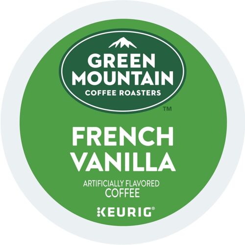 Green Mountain French Vanilla Coffee 24 to 144 Count Keurig Kcups Pick Any Size  - Afbeelding 1 van 4