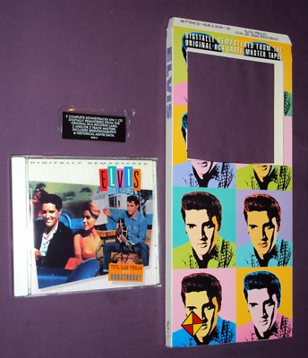 DOUBLE FEATURES- VIVA LAS VEGAS / ROUSTABOUT - ELVIS PRESLEY - CD -LONGBOX - VG+