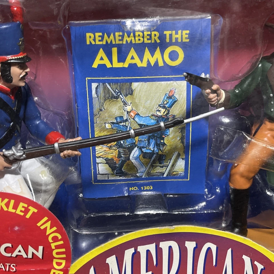American Heroes Mexican Remember The Alamo No.1303 1995 - Image 4 of 4
