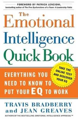 The Emotional Intelligence Quick Book - Hardcover - VERY GOOD