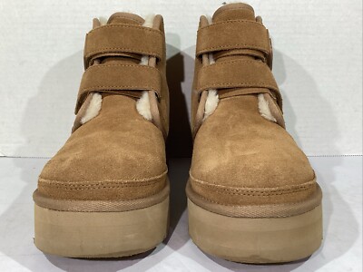 UGG Women's Size 5 EU 37 Chestnut Neumel Platform Lined Winter