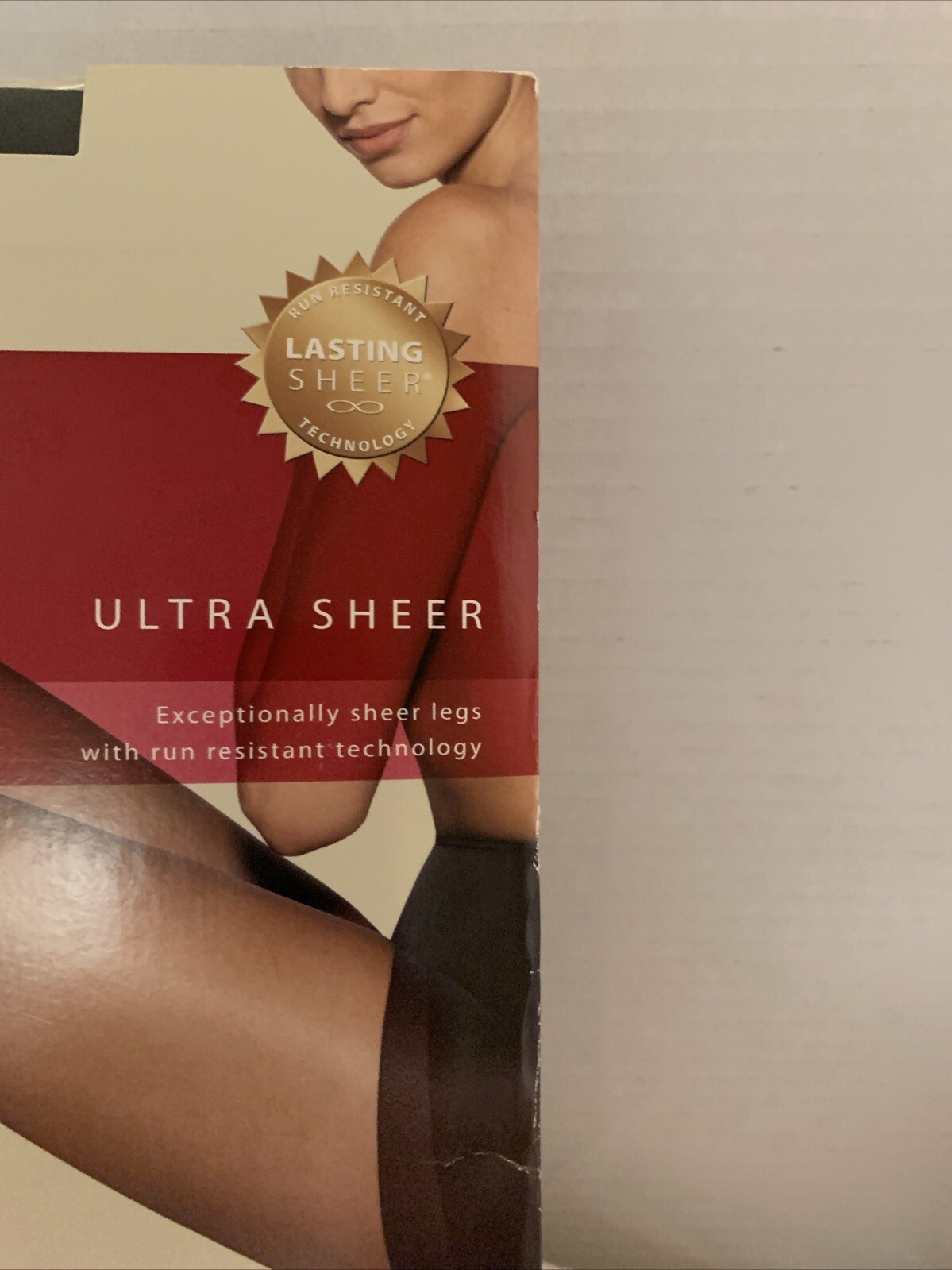 Hanes Silk Reflections Control Top Sheer Toe CD Jet Ultra Sheer