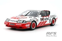 Alpine Renault Gta V6 Joel Gouhier Europa Cup 1987 1:18 Ottomobile Otto 1022