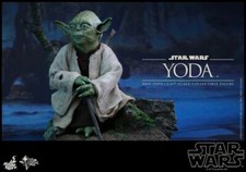 Hot Toys Star Wars Episode V The Empire Strikes Back Yoda Action Figure...