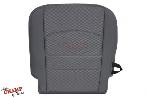 2014-2015 Dodge Ram 1500 2500 3500 SLT Driver Side Bottom Seat Cover Gray Cloth