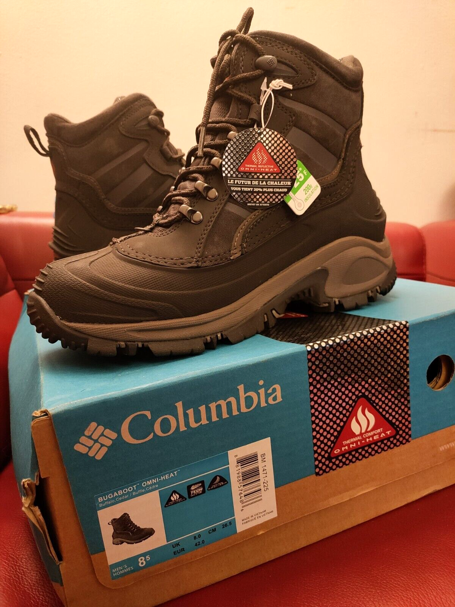 Columbia Mens Omni Heat Techlite BM1471-225 Waterproof Hiking Boots Size  8.5 US | eBay