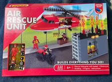 Blokko 332 Piece Air Rescue Unit - NIB!  LOOK!