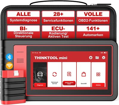 THINKTOOL MINI Auto Profi Auslesegerät KFZ OBD2 Diagnosegerät ALLE SYSTEM IMMO