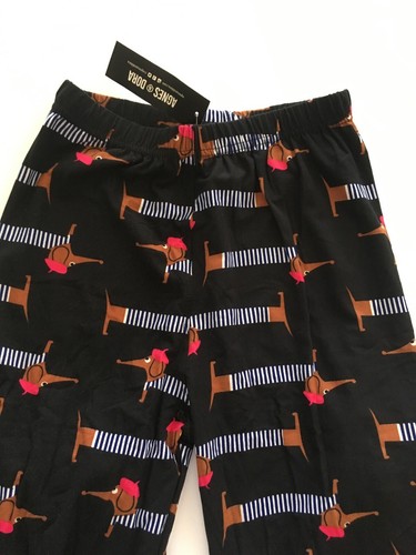 New Womens Dachshund Leggings Agnes & Dora S/M 4-12 Doxie Dog Buttery Soft OS - Picture 4 of 4