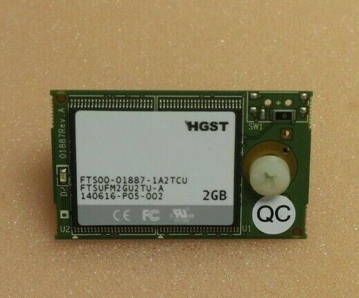 HGST FTS00-01887-1A2TCU 2GB Flash Memory Module FTSUFM2GU2TU-A 140616-P05-002 De laatste postorder